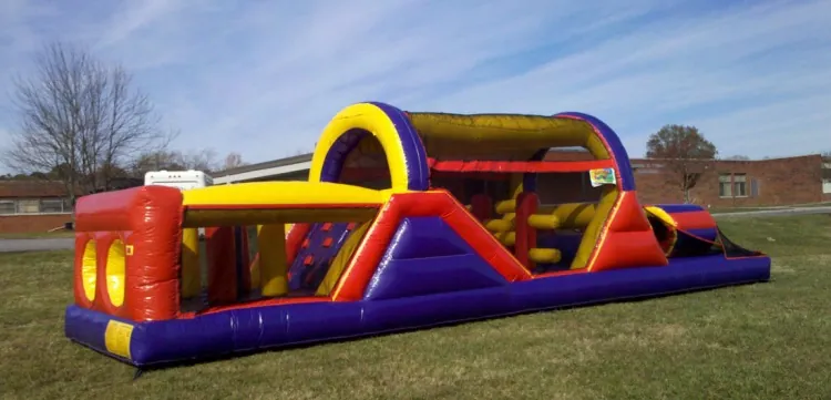 adult obstacle course rentals in Tulsa
